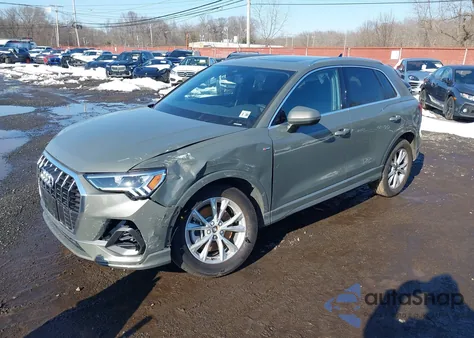 2025 Audi Q3 Premium 45 Tfsi S Line Quattro Tiptronic z USA, uszkodzony, nr VIN WA1DECF3XS1044651